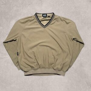 Vintage 90s Ashworth Golf Pullover V Neck Jacket Windbreaker